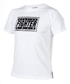 Fighter  Logo Tee - Vit