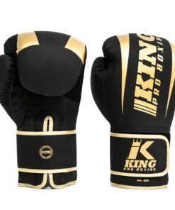 King Pro Boxing Boxhandske Revo 6 Black/Gold